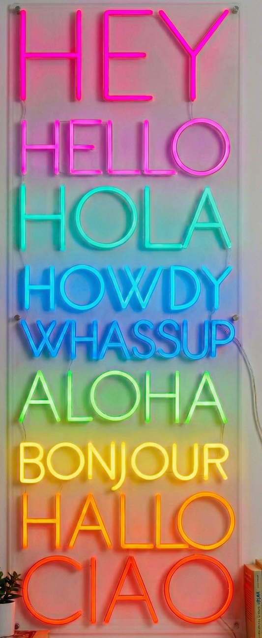 HEY HELLO HOLA